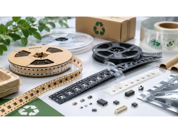 Sustainable Tape and Reel Packaging for Electronics