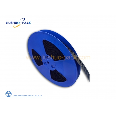 Customized electronic component packaging plastic carrier tape black transparent for SMD
