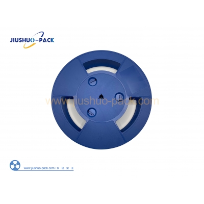 Anti Static SMD Parts Assembly Plastic Reels Blue Color For Carrier Tape